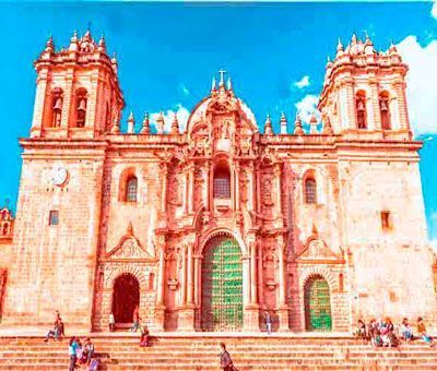 Atrium of Cusco's Cathedral